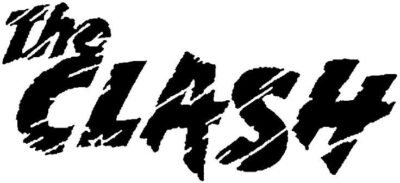 The Clash Logo Iron-on Decal (heat transfer)