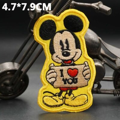 Mickey Mouse HATCH BD131-1 Embroidered Patch - Heat Apply
