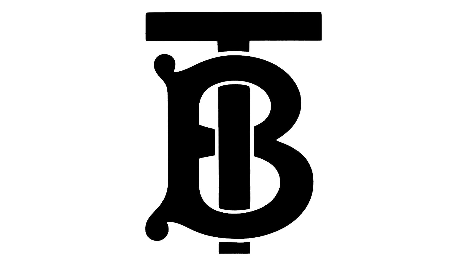 Burberry TB Logo Sticker Iron-on