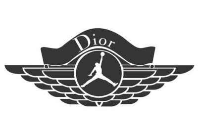 Jordan x Dior Collab Logo Iron-on Sticker (heat transfer)