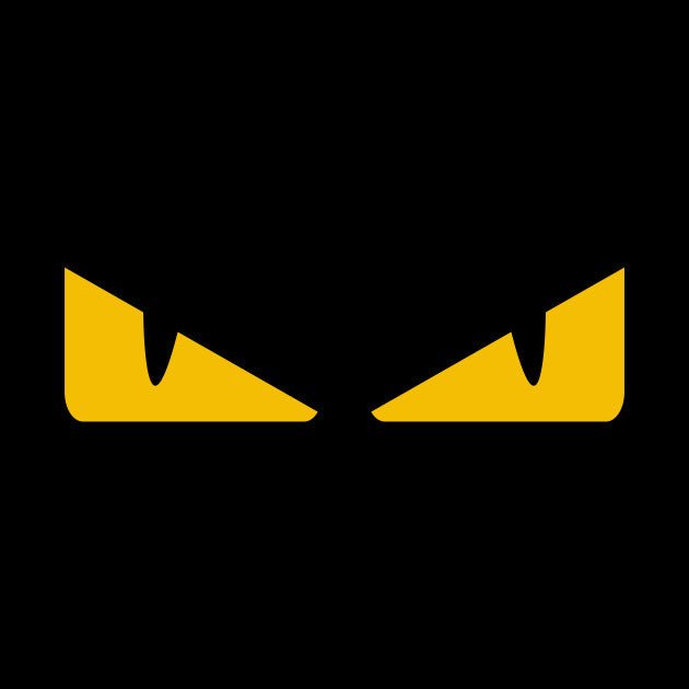 Fendi Monster eyes Logo Iron-on Sticker (heat transfer)