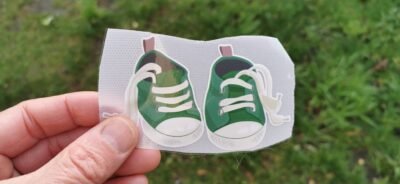 Sneakers Logo Child Iron-on patch (heat transfer)