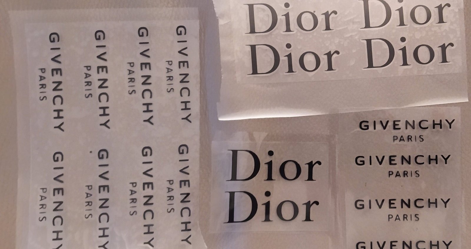 Dior Logo Iron-on Sticker (heat transfer) - Image 4