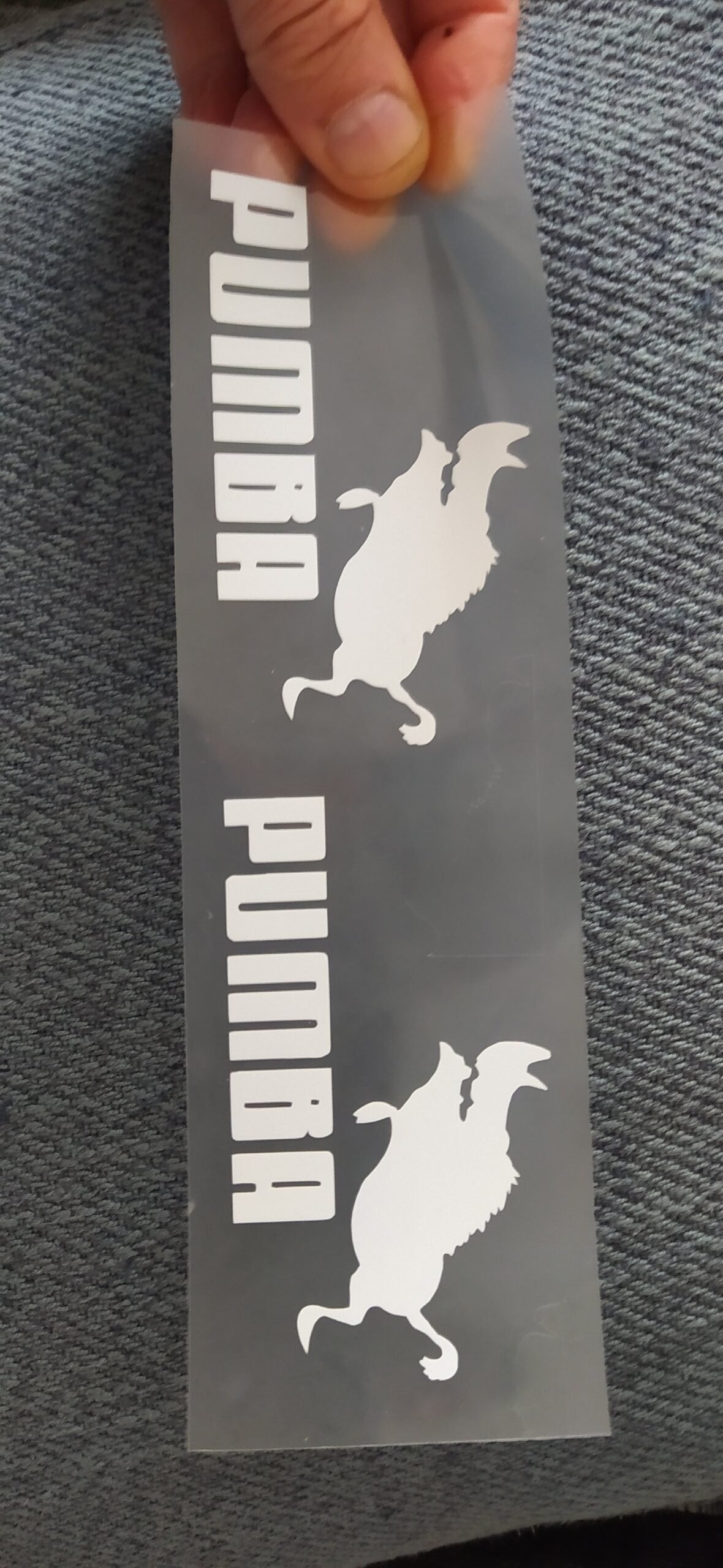 Puma Pumba humor Iron-on T-shirt Sticker (heat transfer) - Image 2