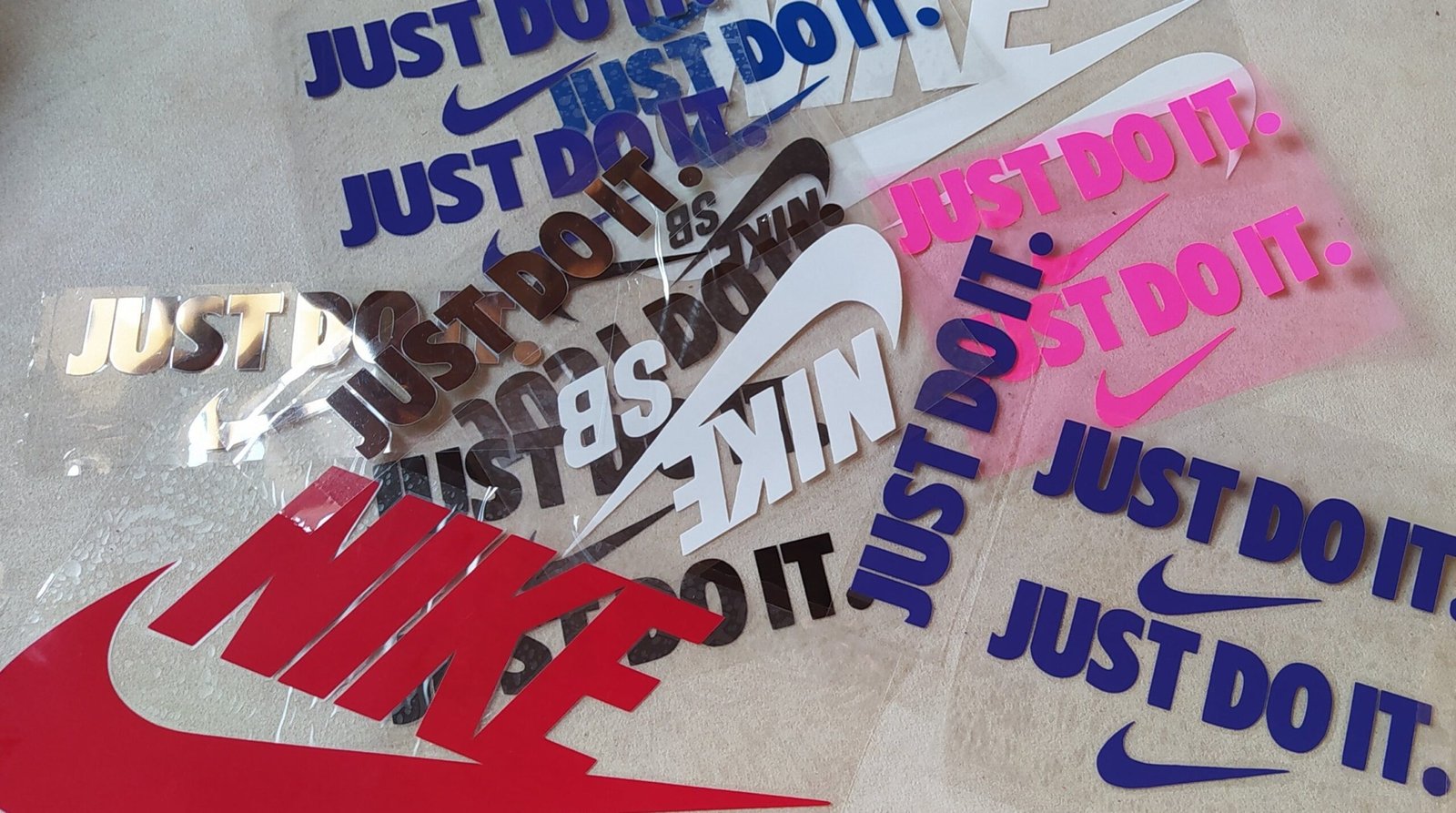 Just do it Nike Logo Iron-on Sticker (heat transfer) - Image 5