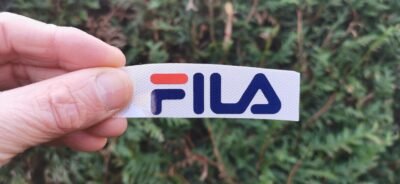 Iron on Sticker Fila Color Logo