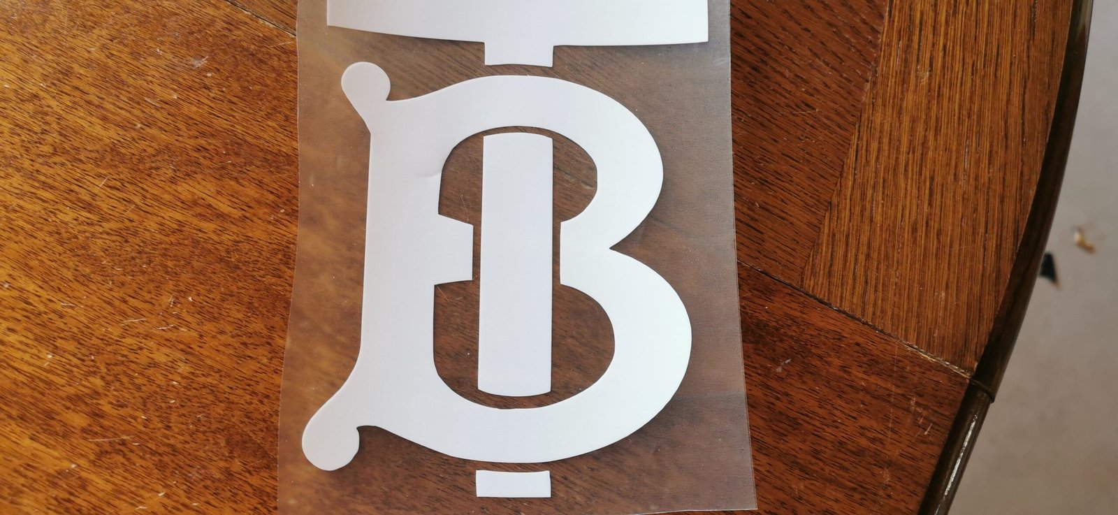 Burberry TB Logo Sticker Iron-on - Image 3