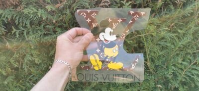 LV Louis Vuitton Mickey Big Color Logo