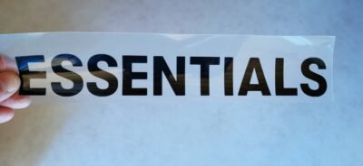 Essentials Logo Iron-on Sticker (heat transfer)