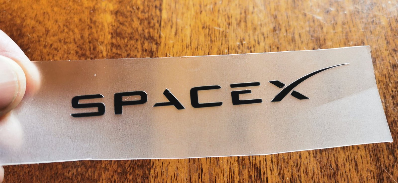 Symbol SpaceX Logo Iron-on Sticker (heat transfer) - Image 2