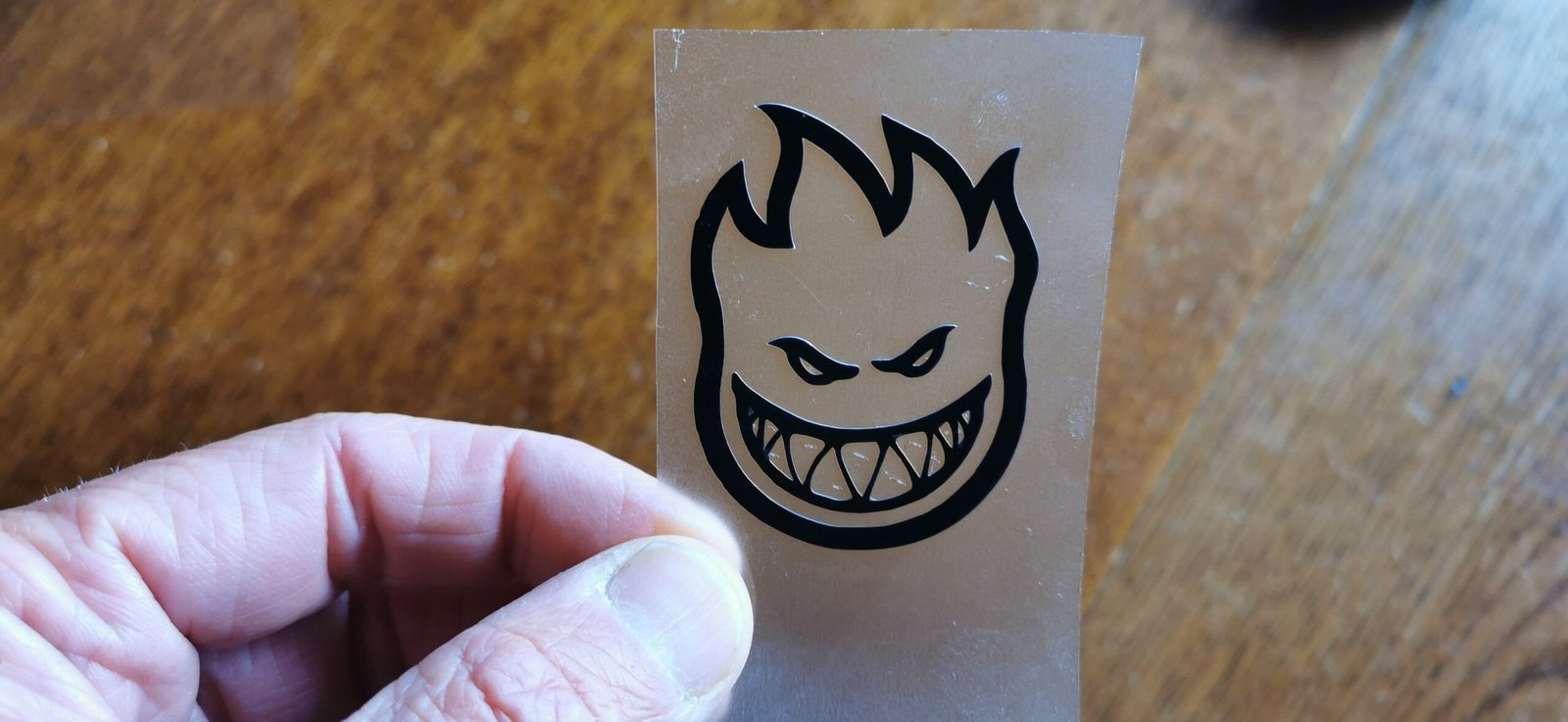 Spitfire Logo Sticker Iron-on - Image 2