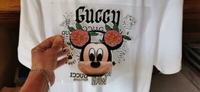 Gucci Mickey Big Color Logo