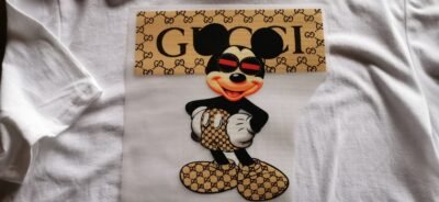 Gucci Mickey Mouse Big Color Logo