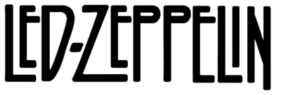 Led Zeppelin Logo Iron-on Decal (heat transfer)