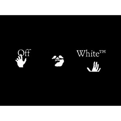 OFF WHITE NEW 2020 Logo Iron-on Decal (heat transfer)