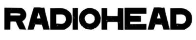 Radiohead Logo Iron-on Decal (heat transfer)