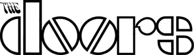 The Doors Logo Iron-on Decal (heat transfer)