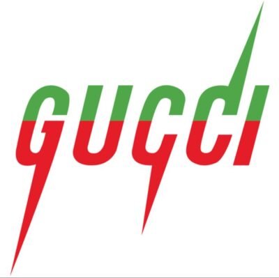 Gucci Blades Full Color Logo (heat transfer)