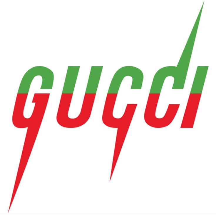 Gucci Blades Full Color Logo (heat transfer)