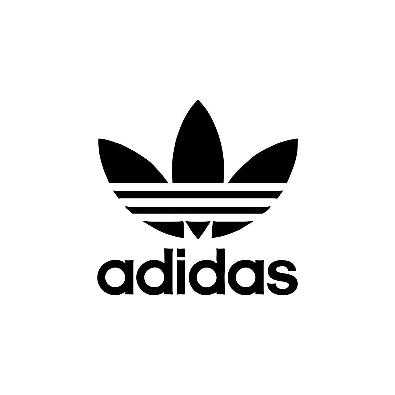 Adidas Trefoil Logo Iron-on Sticker (heat transfer)