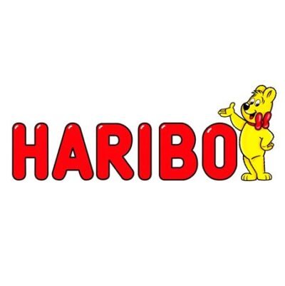 Haribo Logo Iron-On Patch – Full-Color Print