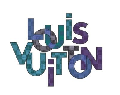 Louis Vuitton Full Color Logo (heat transfer) (