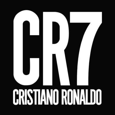 Cristiano Ronaldo CR7 Logo Iron-on Sticker (heat transfer)