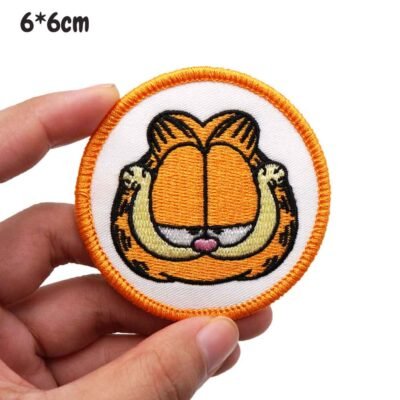 Garfield HATCH  BD73-1 Embroidered Patch - Heat Apply