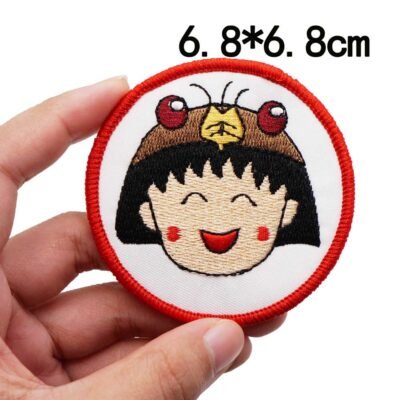 Chibi Maruko-chan HATCH BD50-1 Embroidered Patch - Heat Apply