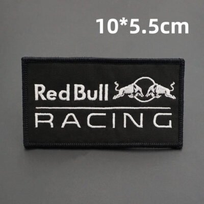RED BULL PATCH BB117-2 Embroidered Patch - Heat Apply