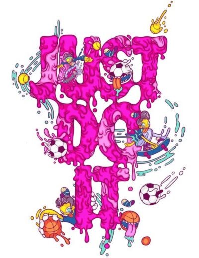 Just Do It Full Color Logo (heat transfer)