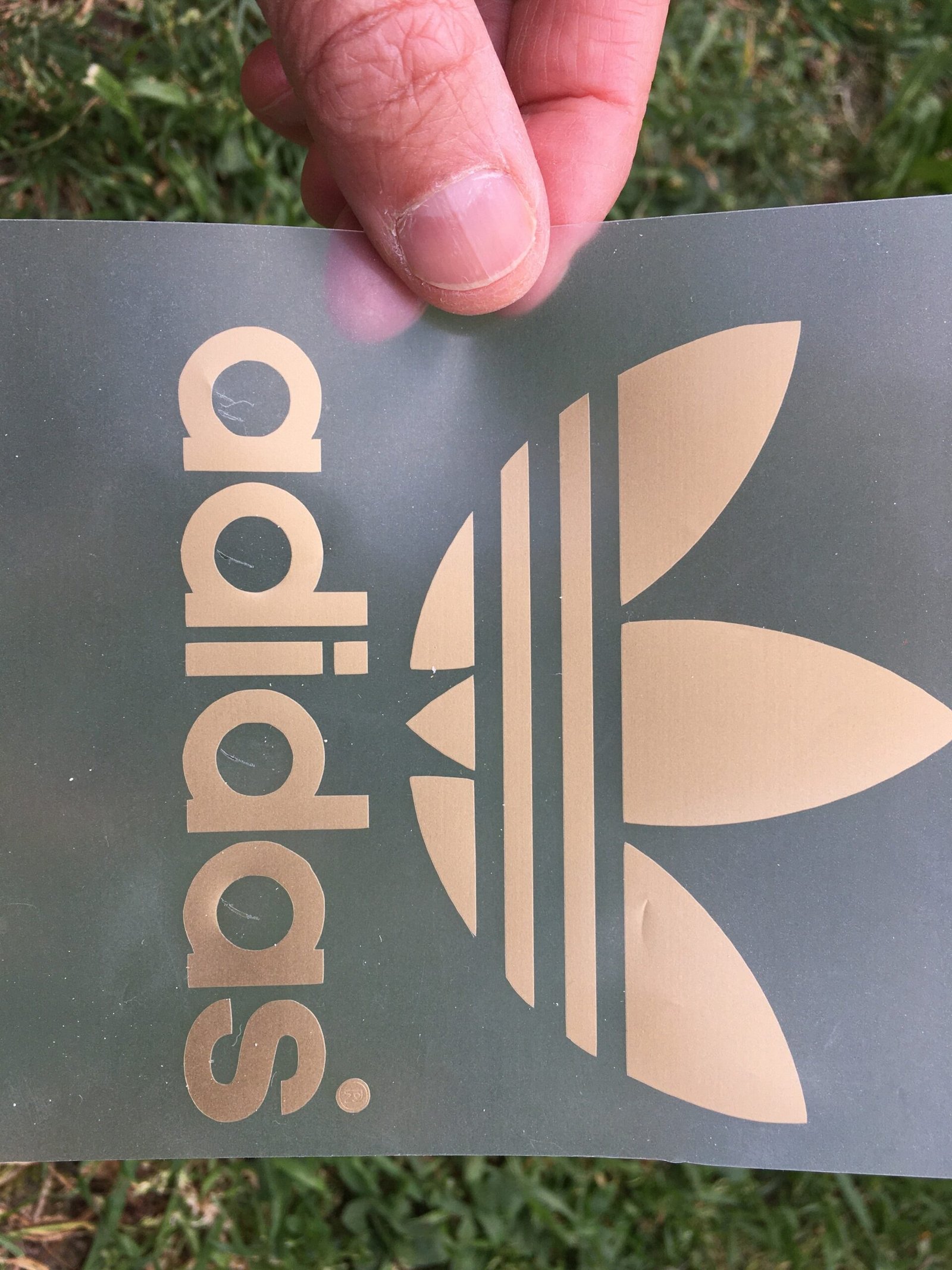 Adidas Trefoil Logo Iron-on Sticker (heat transfer) - Image 6