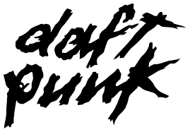Daft Punk Logo Iron-on Decal (heat transfer)