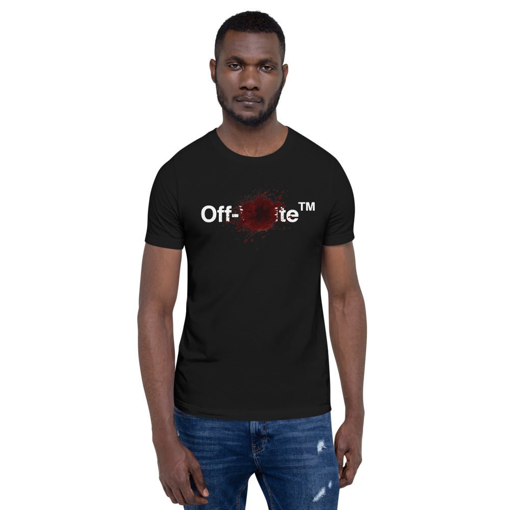 Off White Blood Short-Sleeve Unisex T-Shirt - Image 2
