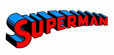 Superman Logo Iron-On Patch – Full-Color Print