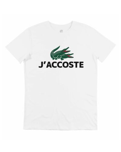 J'accoste Iron-On Heat Transfer Image for Clothing