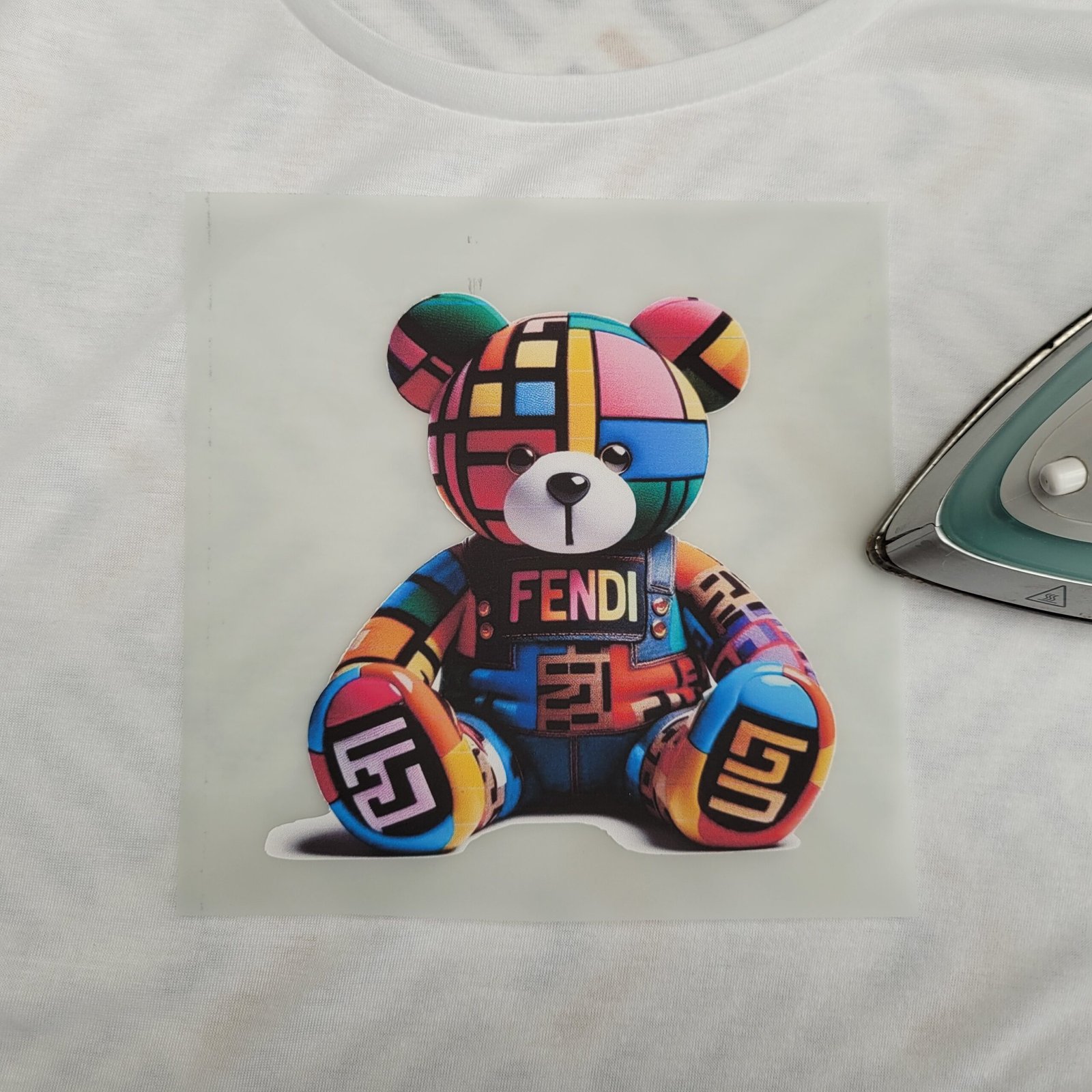 Custom Full-Color Iron-On Transfer