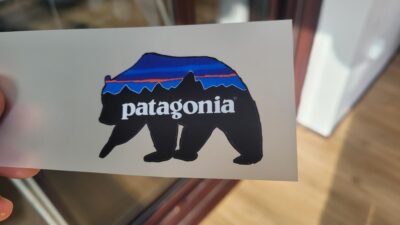 Patagonia Bear  Full Color Logo (heat transfer)