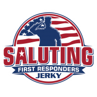 saluting_first_responders_jerky iron-on transfer logo